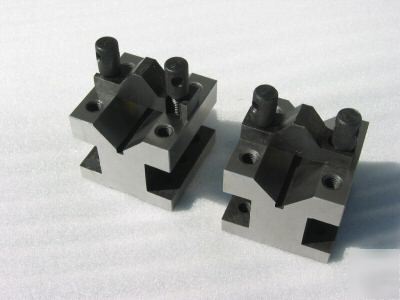 New inspection precision v blocks clamp v-block 4 1/8