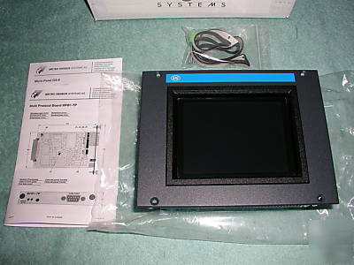 New micro design micro panel gs-0 touchscreen hmi sig