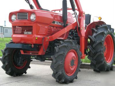 Nice zen-noh 31HP 3CYL 4X4 tractor & loader low 