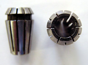 Techniks close tolerance cnc er 8 1.0-1.5 mm collet