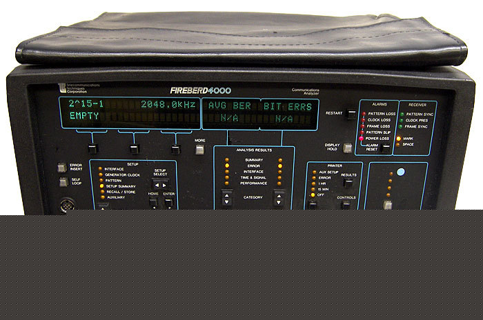Ttc acterna fireberd 4000 analyzer with option 4005
