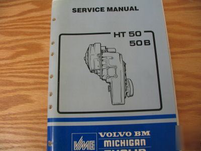 Volvo bm ht 50 50 b transmissions service manual