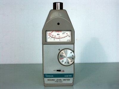 Like new simpson sound level meter & calibrator in box 