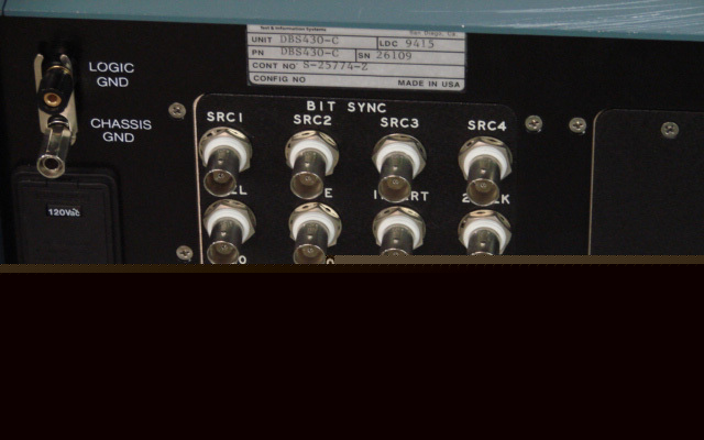 Loral dbs 430 digital bit synchronizer DBS430 guarantee