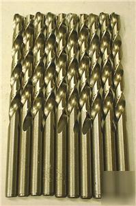 10 cobalt drill bits 1/4