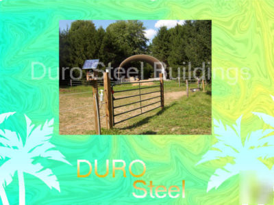 Duro steel shed 25X30X12 metal prefab workshop building