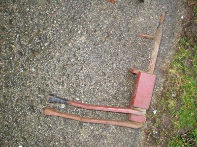 Farmall utility tractor hydraulic valve levers nice ih