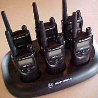 Manufacturing plant two/2 way walkie talkie radios