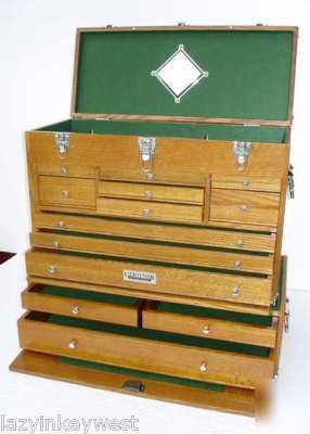 New gerstner oak tool box gi-532 - with base - - 