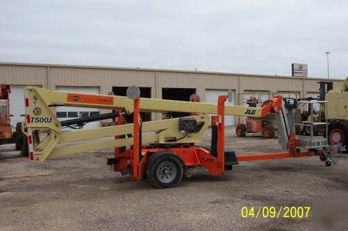 New jlg T350, 35' towable boom lift, brand , never sold