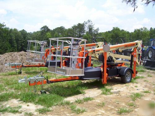 New jlg T350, 35' towable boom lift, brand , never sold