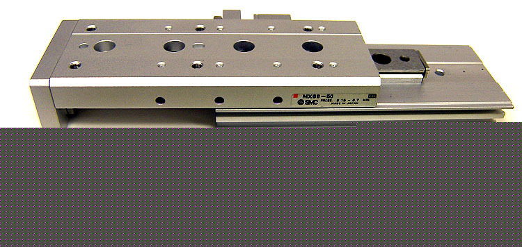 New smc MXS8-50 pneumatic cross roller air slide table