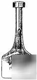 Qep roberts tool stair 10-521 steel carper tool