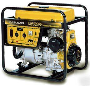 Subaru RGV6100E power generator 5800 watt industrial