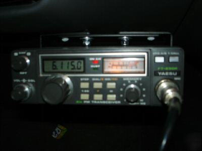 Yaesu ft 230 r mobile with antenna hustler clean