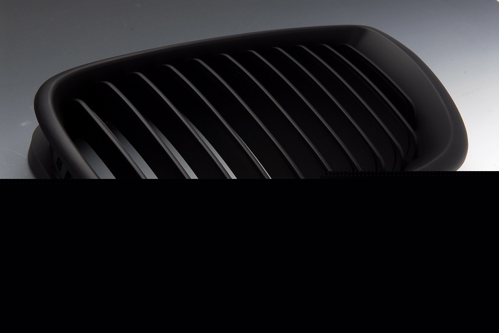 03 04 05 bmw E46 sedan 4D 325 330 matte black grille us