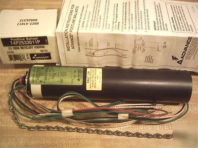  100W, mercury, H38 & H44 lamp, post light ballast unit