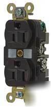  24PCS hubbell-pro 2P 3W 15A-125V duplex receptacles