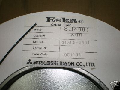 ( 500 ? ) meter reel mitsubishi fiber optic 