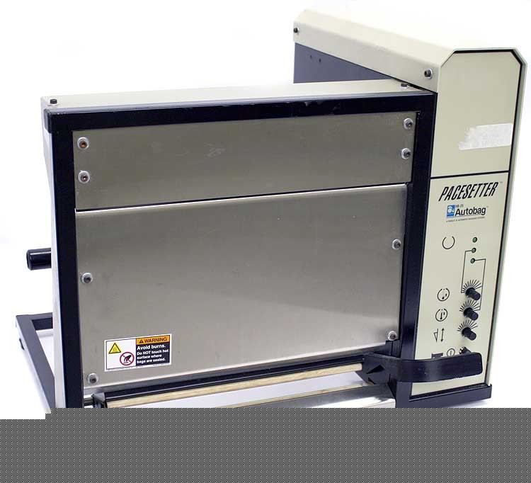 Autobag hb-25 pacesetter bagger bag sealing sealer HB25