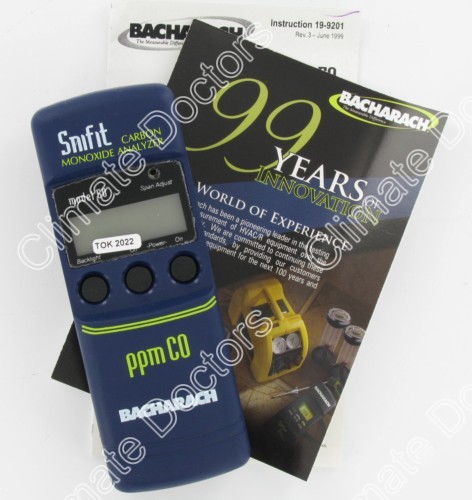 Bacharach 0019-7060 snifit 50 carbon monoxide analyzer