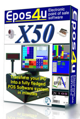 Epos pos software - turn your pc into a pos till system