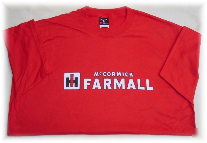 Farmall ih shirt adult m red