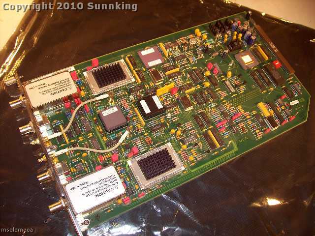 Hp 16532A 16500 digitizing oscilloscope module 250MHZ