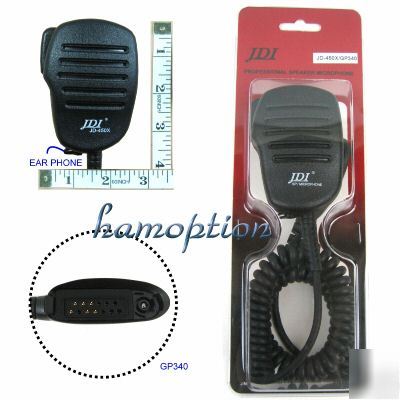 L sp-mic motorola HT750 HT1250 MTX8250 MTX850 MTX9250