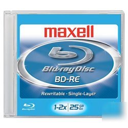 New maxell 2X bd-re media 631002