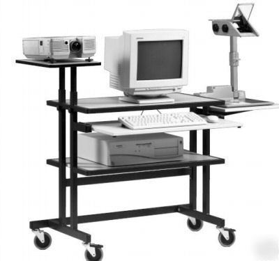 New projecta classicline mmt- multi media trolley 