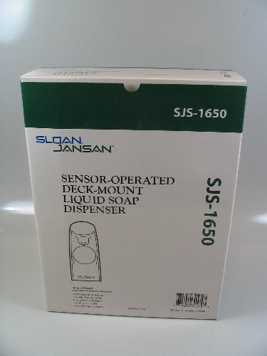New sloan jansan SJS1650 sensor operated soap dispenser