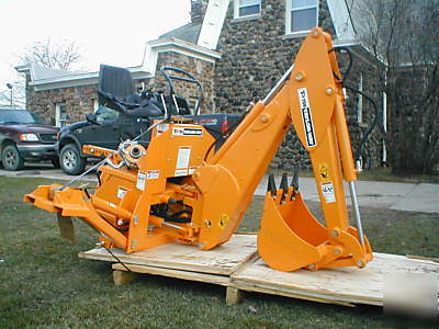 New taylor way 766 series backhoe attachment