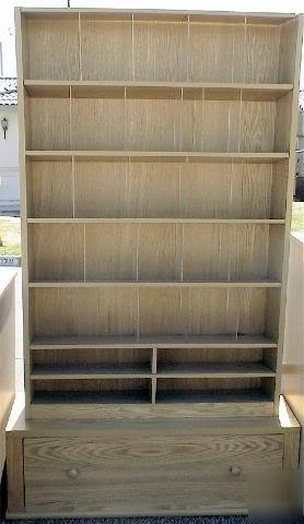 Organizer display cabinet mail sort, storage, media