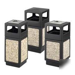 Safco products company aggregate RECEPTACLE15 galsquar