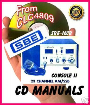 Sbe console ii cb radio cd manual console 2 sbe-16CB