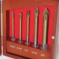 Spear carbide bit glass tile masonry brick drill arrow
