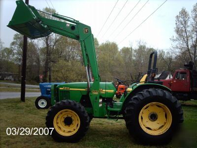 Very nice john deere 5410 4X4 loader tractor #6398