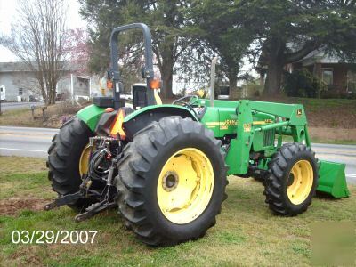 Very nice john deere 5410 4X4 loader tractor #6398