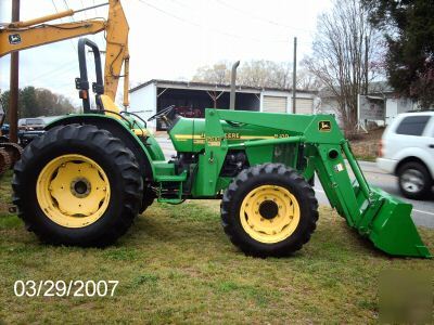 Very nice john deere 5410 4X4 loader tractor #6398