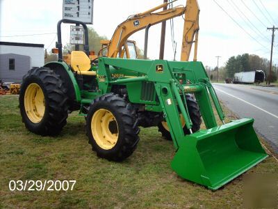 Very nice john deere 5410 4X4 loader tractor #6398