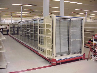 Zero zone reach in glass door coolers & freezers 2001