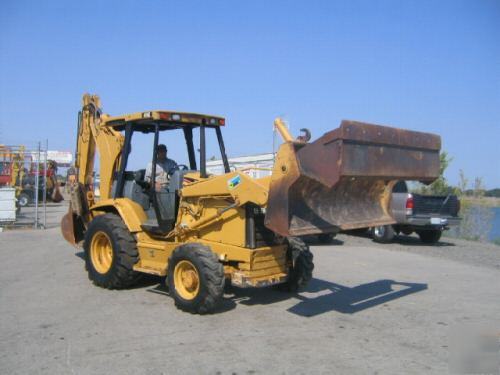 1998 cat 416C backhoe, 4X4, 4N1 bkt, no , cheap