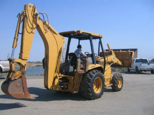 1998 cat 416C backhoe, 4X4, 4N1 bkt, no , cheap