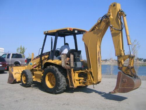 1998 cat 416C backhoe, 4X4, 4N1 bkt, no , cheap