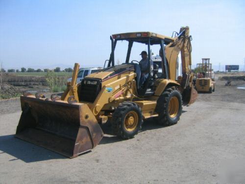 1998 cat 416C backhoe, 4X4, 4N1 bkt, no , cheap