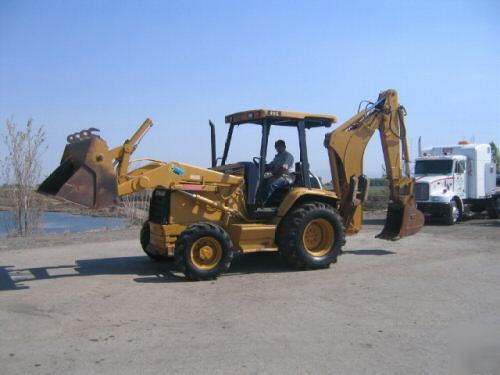 1998 cat 416C backhoe, 4X4, 4N1 bkt, no , cheap