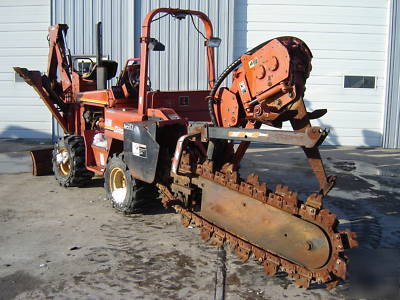 2001 ditch witch 5110 trencher backhoe cable plow deutz