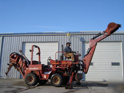 2001 ditch witch 5110 trencher backhoe cable plow deutz
