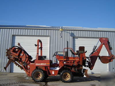 2001 ditch witch 5110 trencher backhoe cable plow deutz